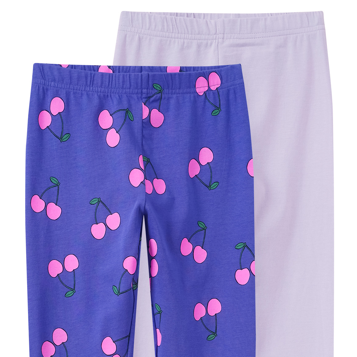2 meisjesleggings in een set