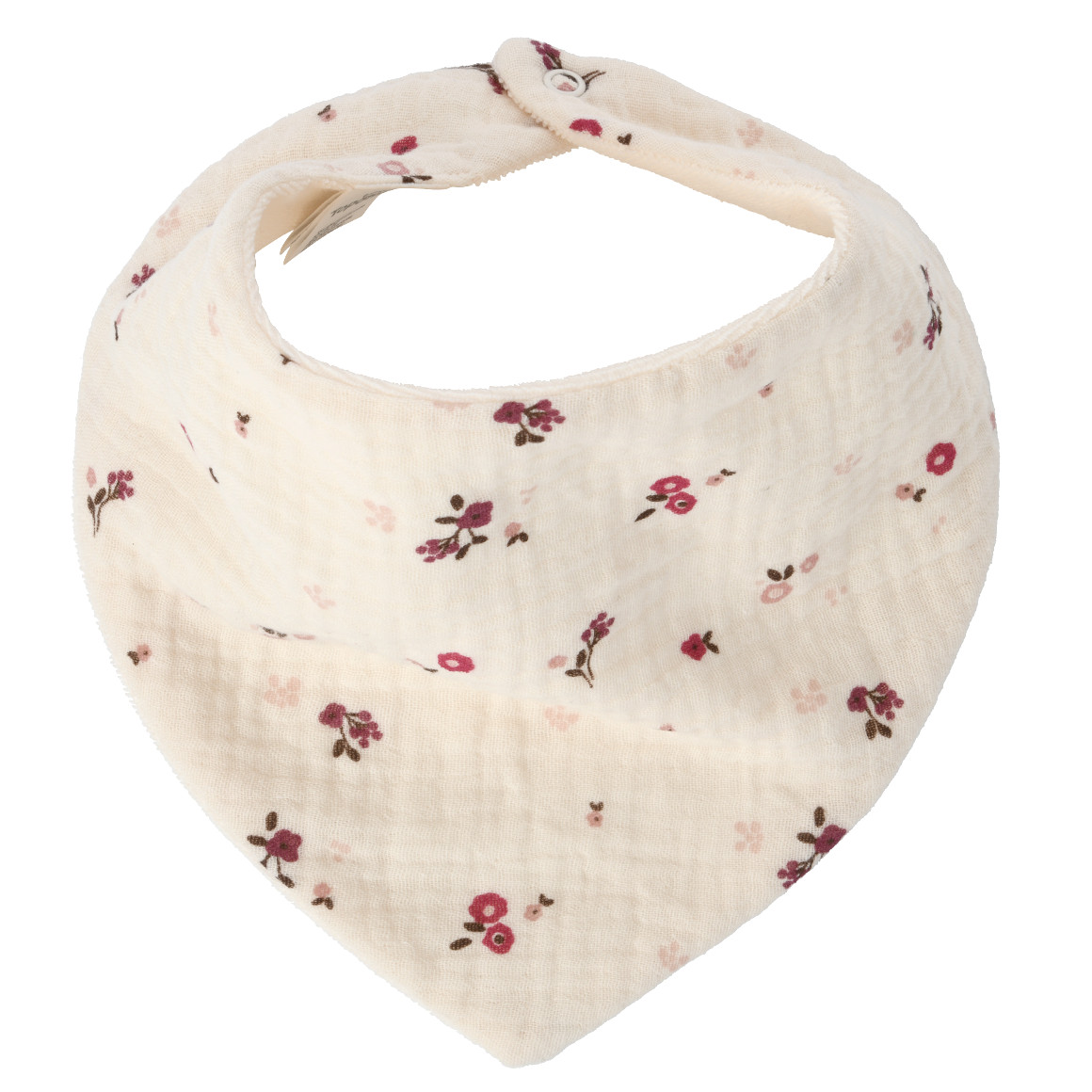 Baby mousseline bandana met badstof binnenin