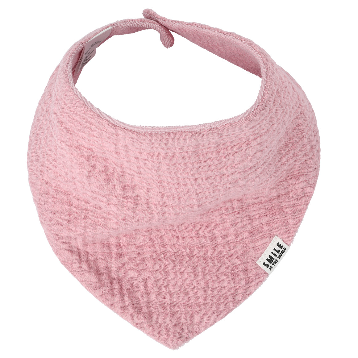 Baby mousseline bandana met badstof binnenin