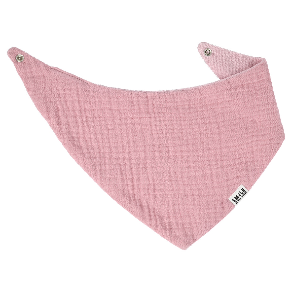 Baby mousseline bandana met badstof binnenin