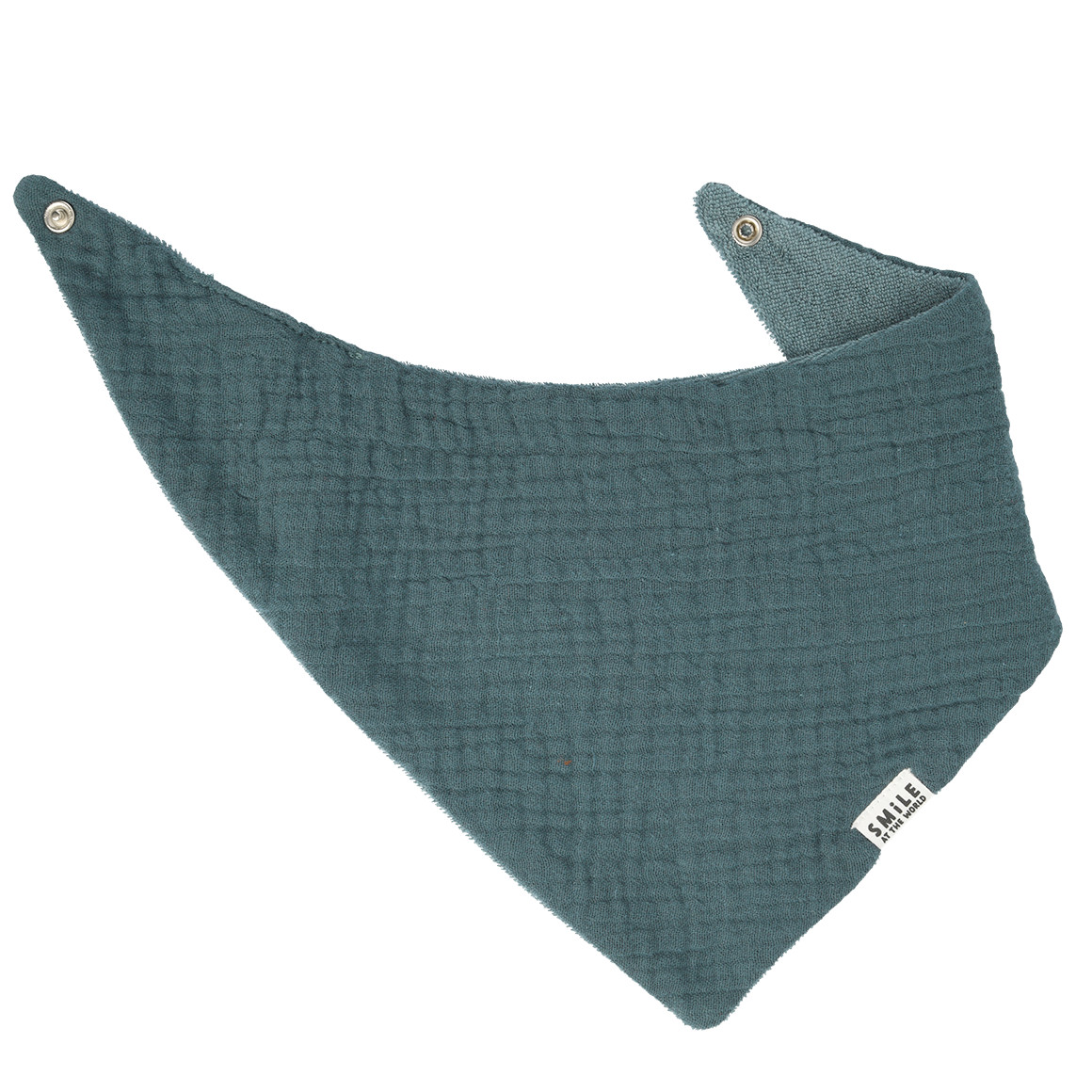 Baby mousseline bandana met badstof binnenin