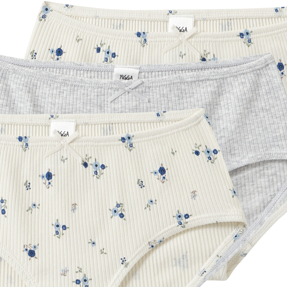 3 Mädchen Pantys in verschiedenen Dessins