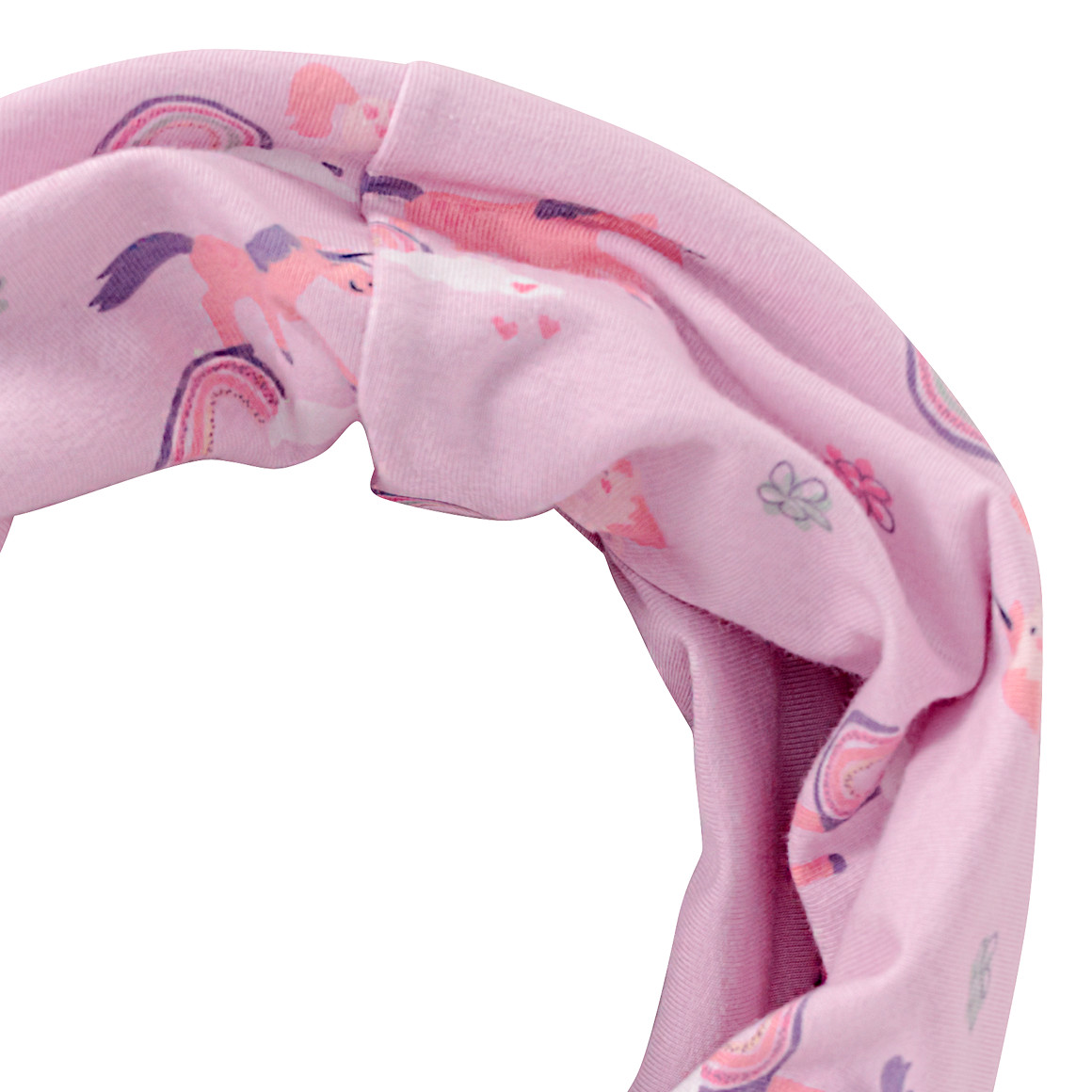 Mädchen Snood mit Einhorn-Print
