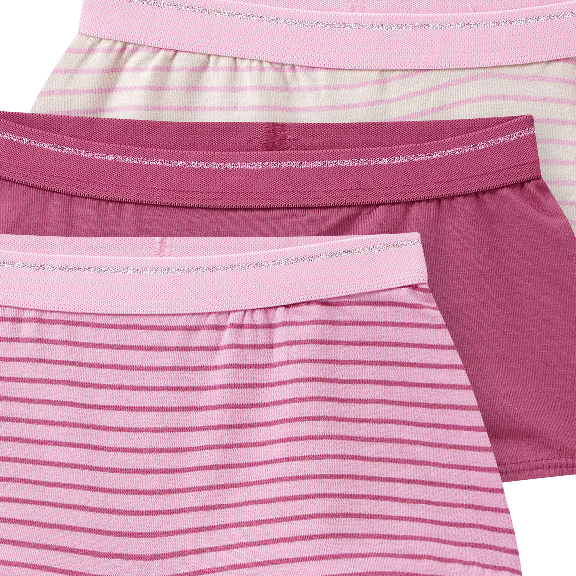 3 Mädchen Pantys in verschiedenen Dessins