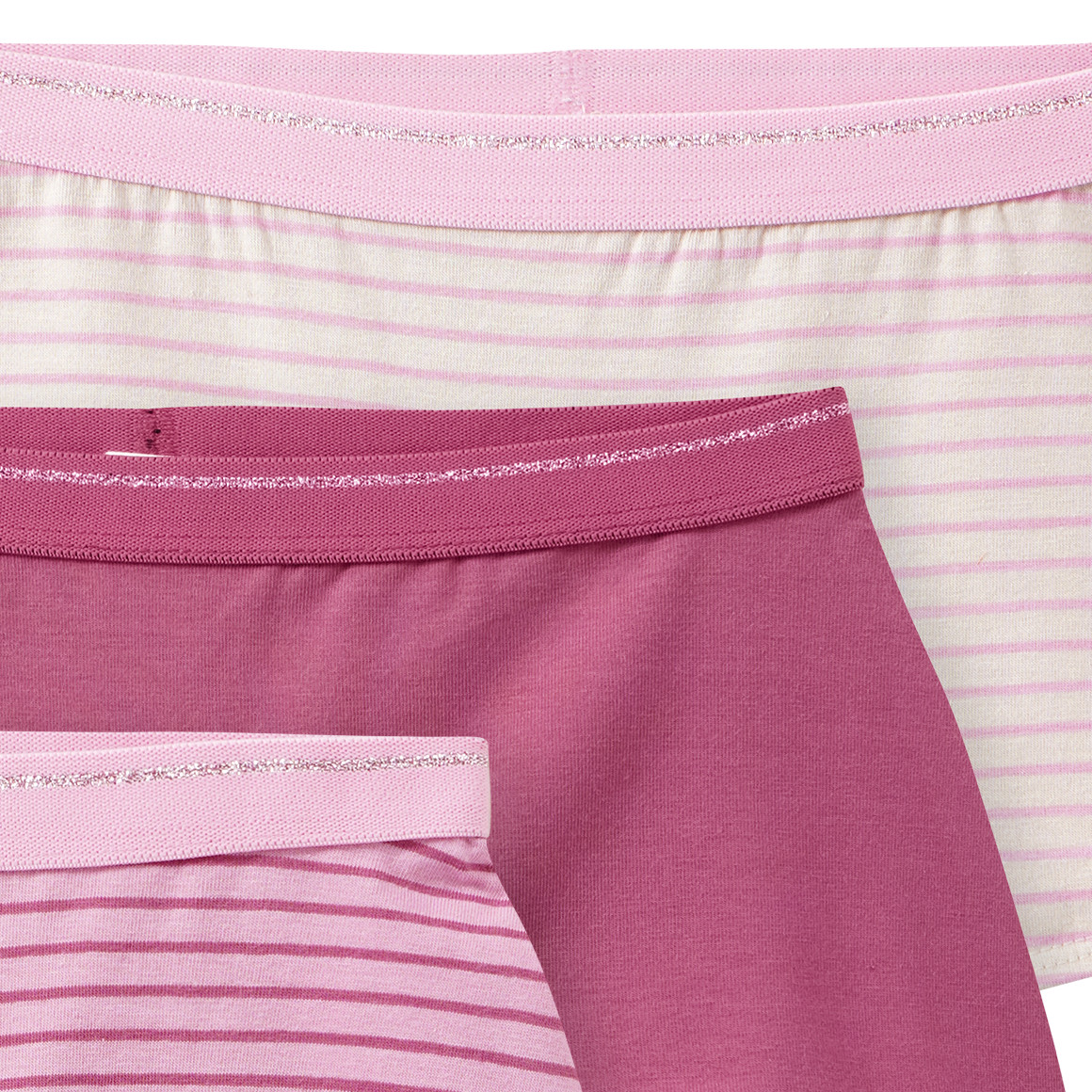 3 Mädchen Pantys in verschiedenen Dessins