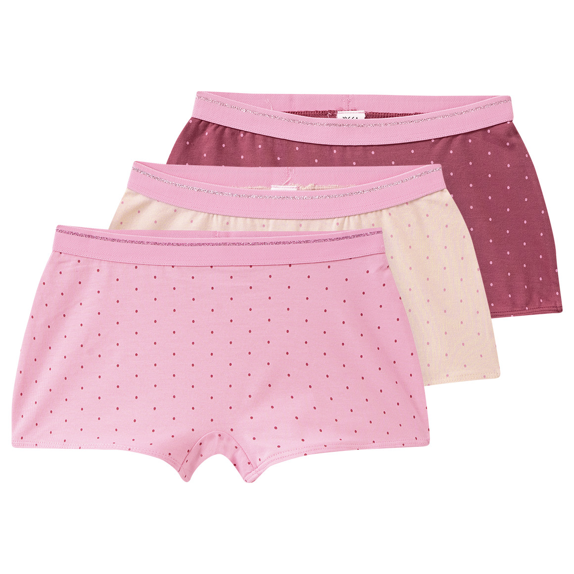 3 Mädchen Pantys in verschiedenen Dessins