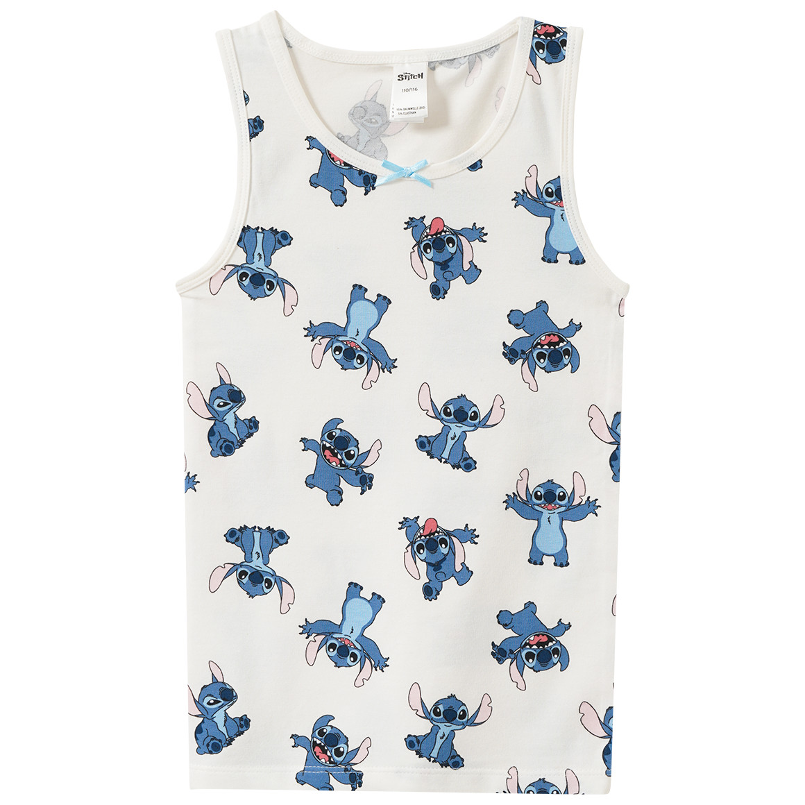 2 Disney Stitch Unterhemden