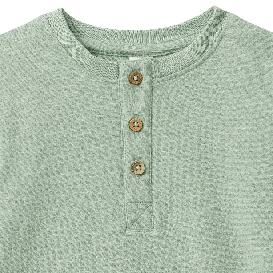 Babysweater met knoopsluiting