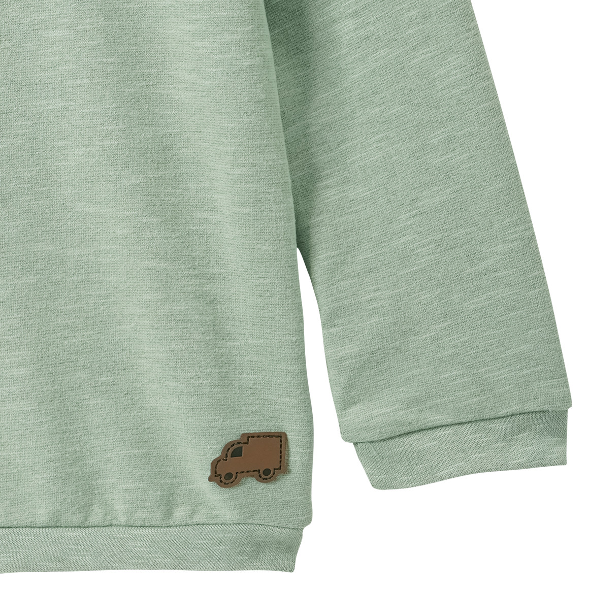 Babysweater met knoopsluiting