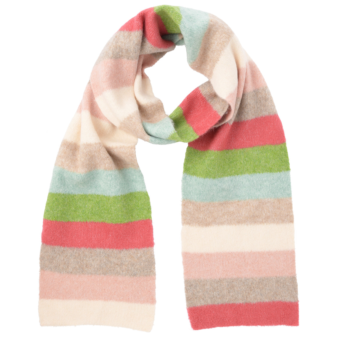 Damen Winterschal gestreift