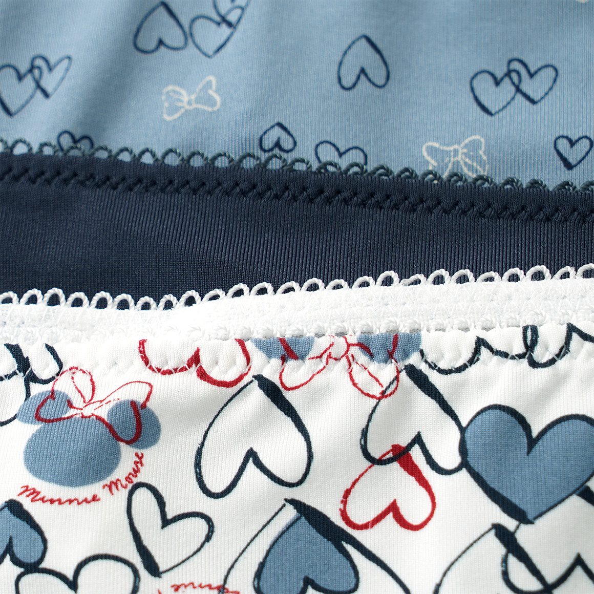 3 Minnie Mouse-slips van microvezel