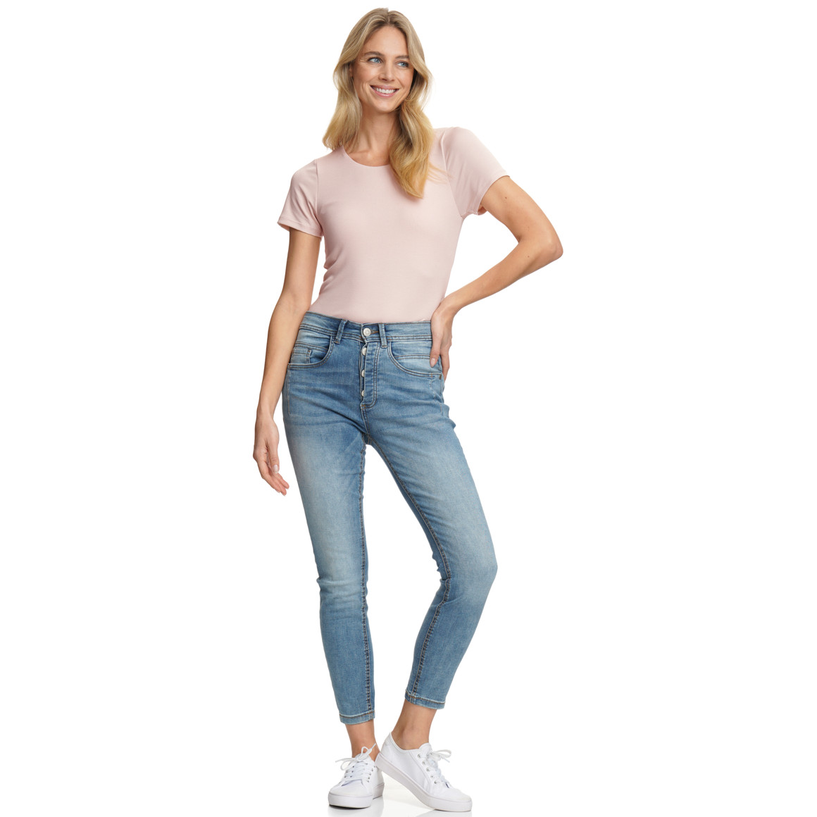 Damen Bustier-Shirt mit wattierten Cups