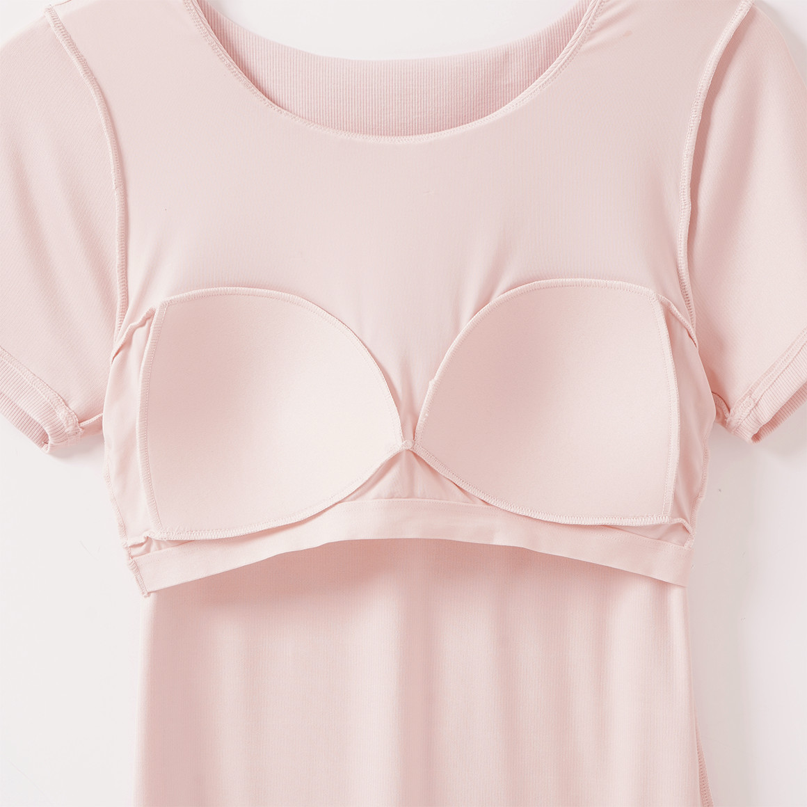 Damen Bustier-Shirt mit wattierten Cups