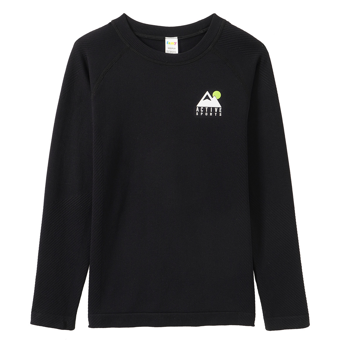 Kinderthermoshirt in naadloze look