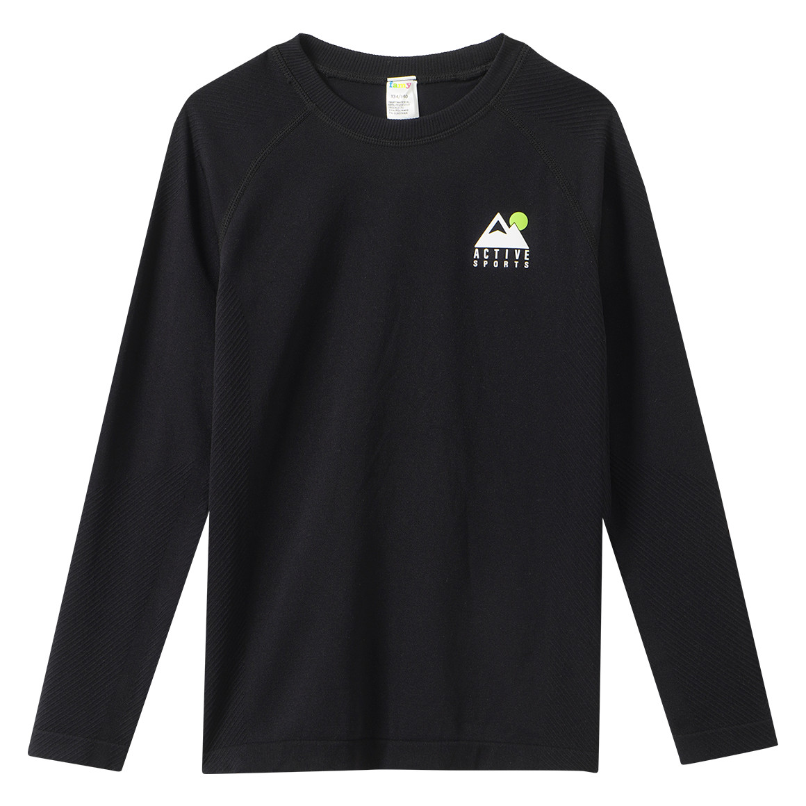 Thermoshirt voor kinderen met Seamless-look