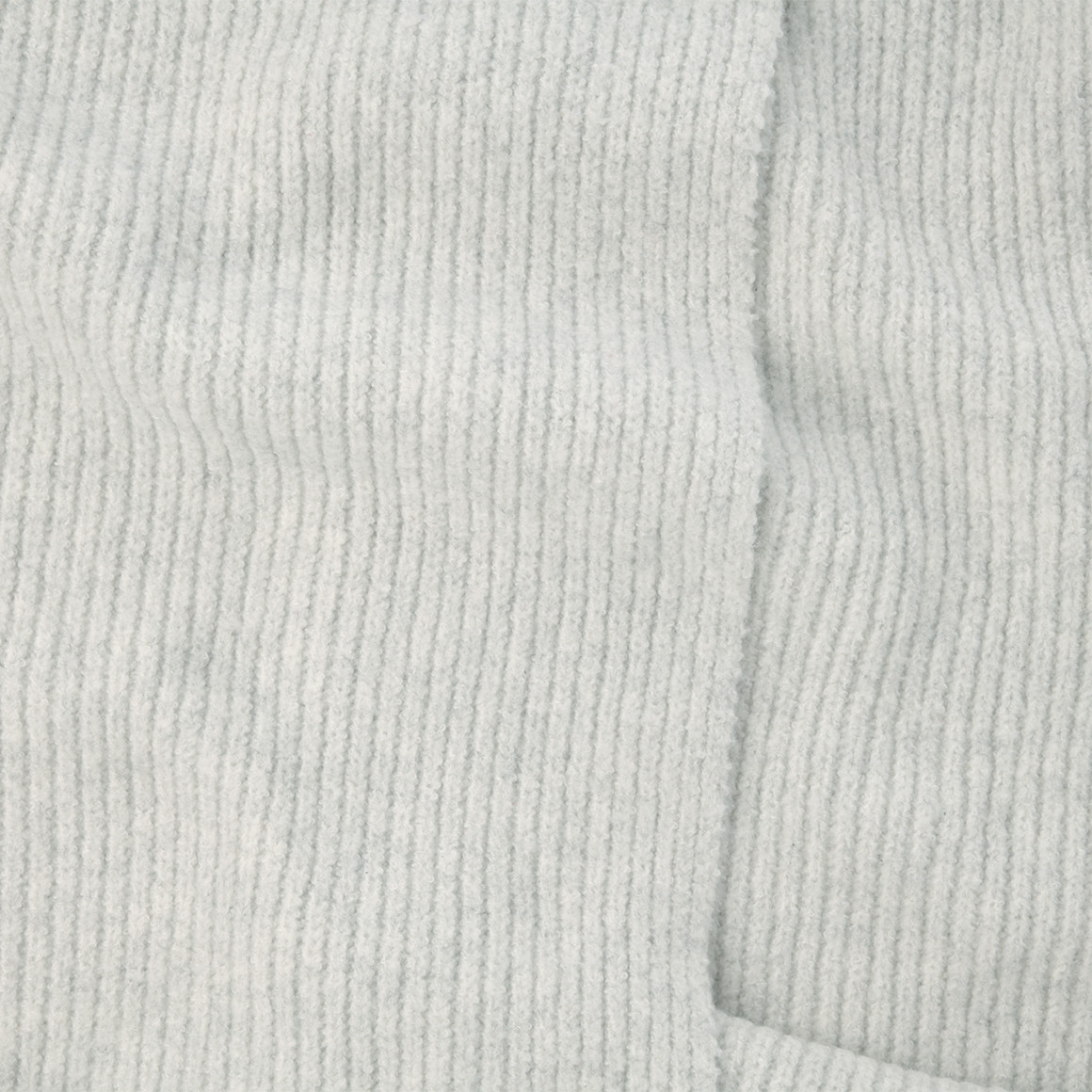 Damen Strickschal mit Rippstruktur