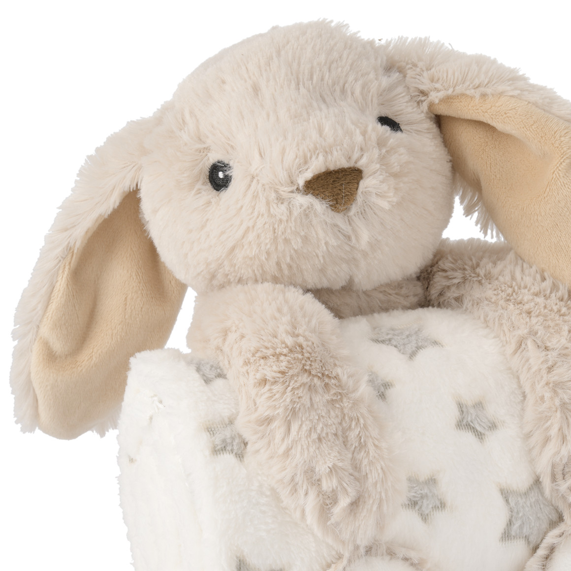 Plüschhase  mit Decke