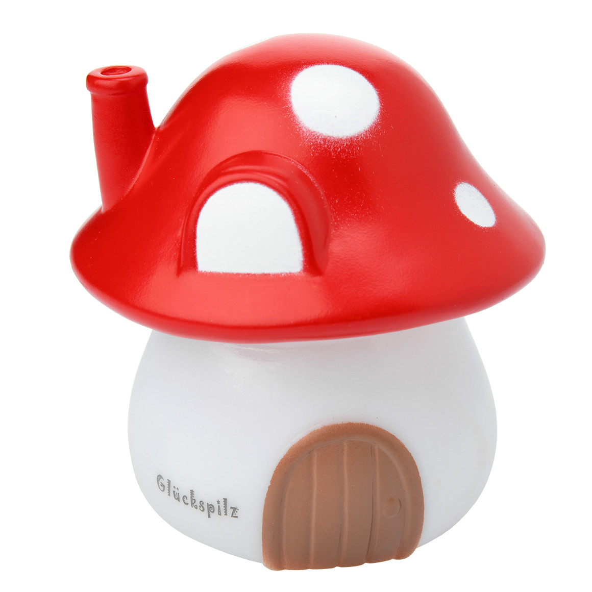 LED Deko-Pilz mit Schriftzug