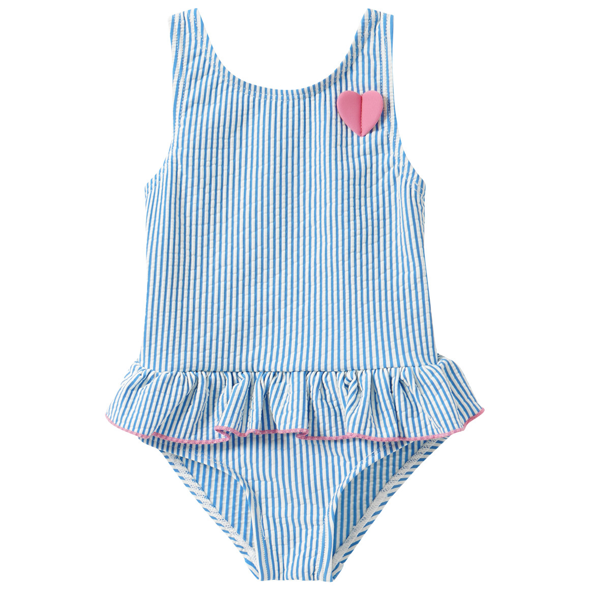 Baby Badeanzug mit Seersucker-Struktur