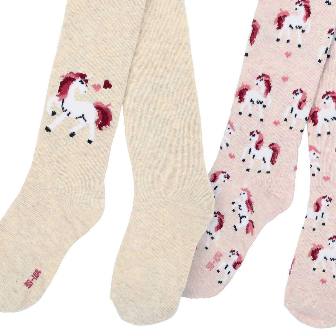 2 Mädchen Strumpfhosen im Set