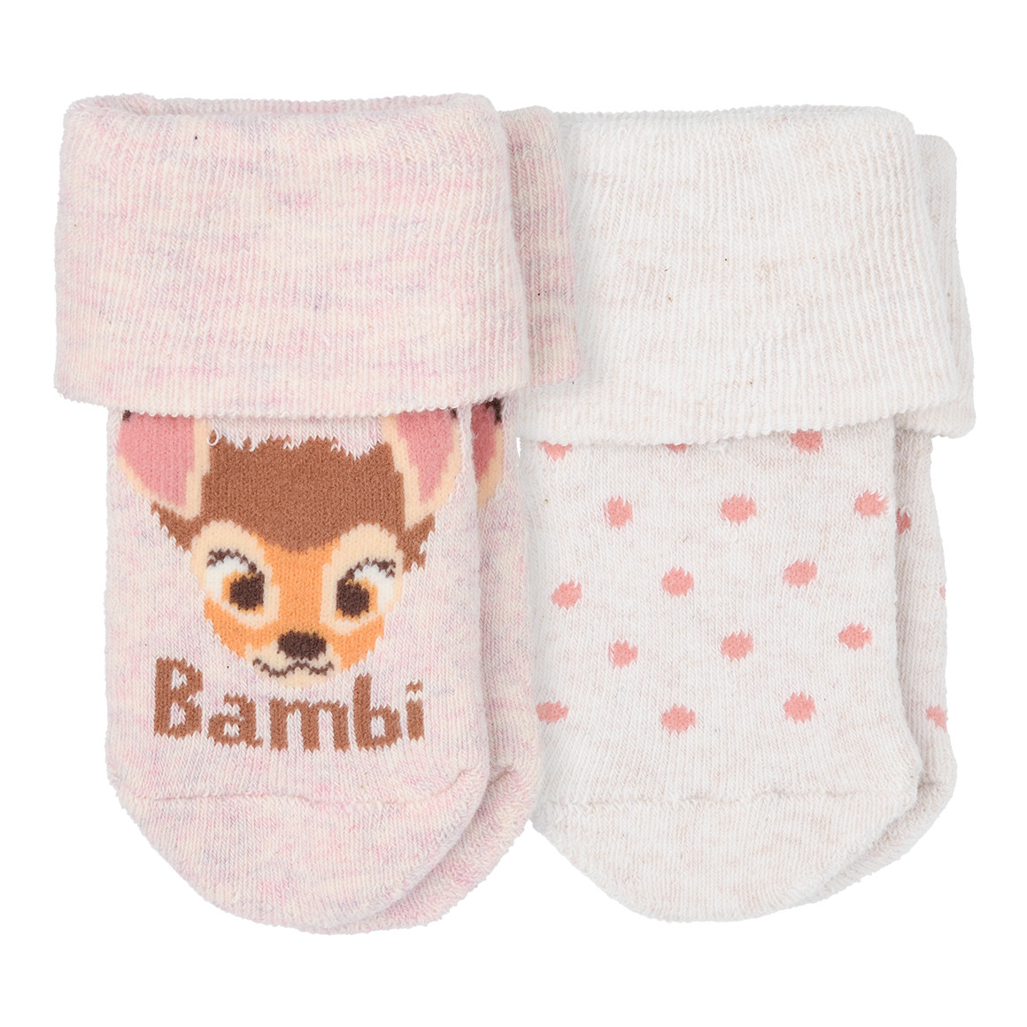 2 Paar Bambi Newborn Socken im Set