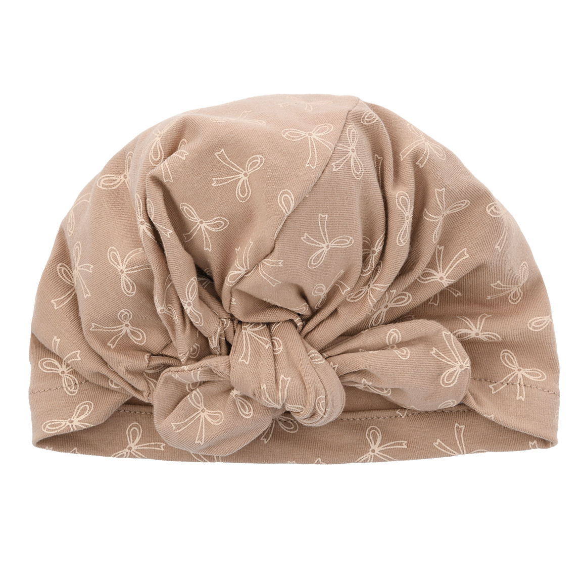 Newborn Mütze mit Schleife