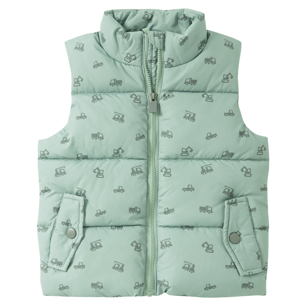 Baby Steppweste mit Stehkragen