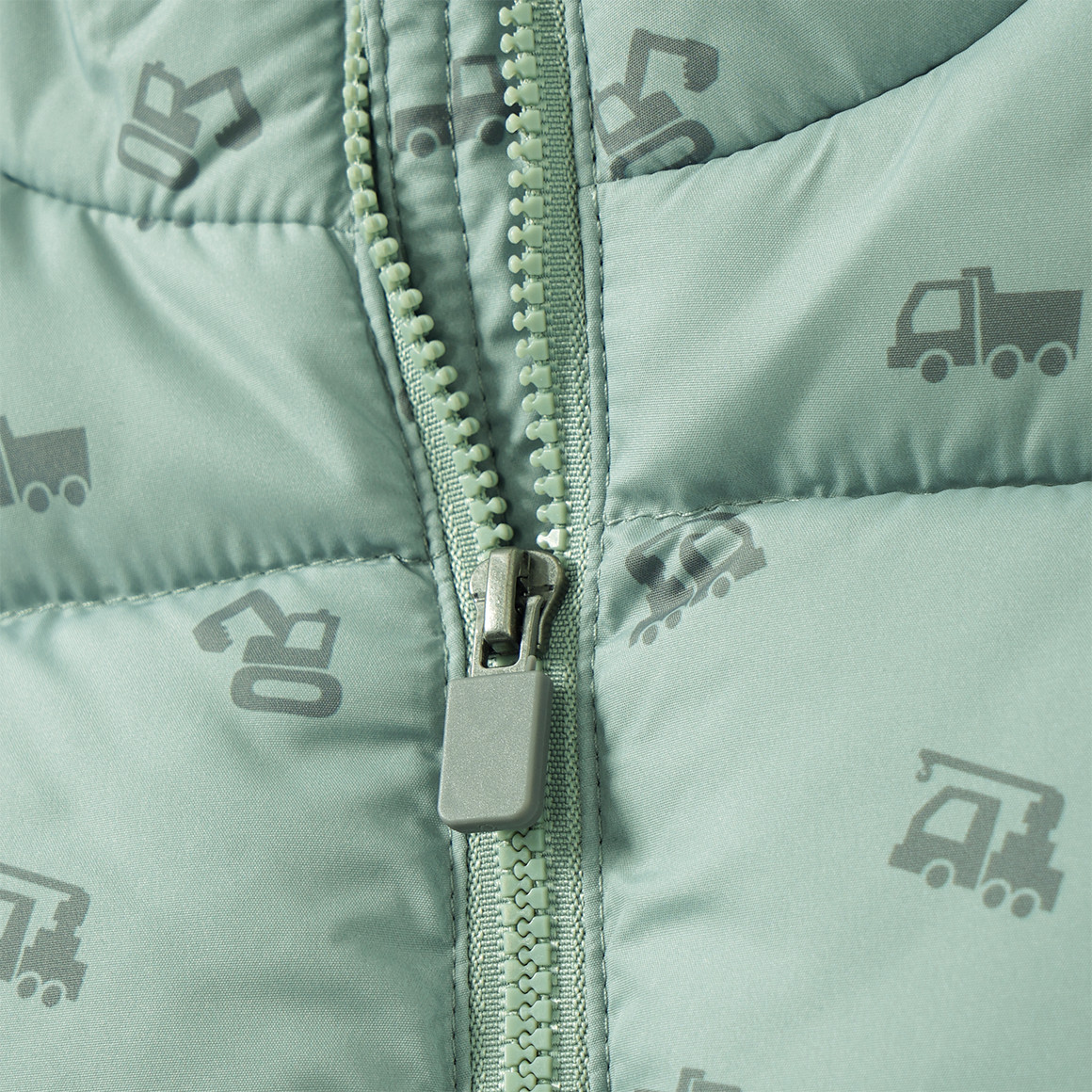 Baby Steppweste mit Stehkragen