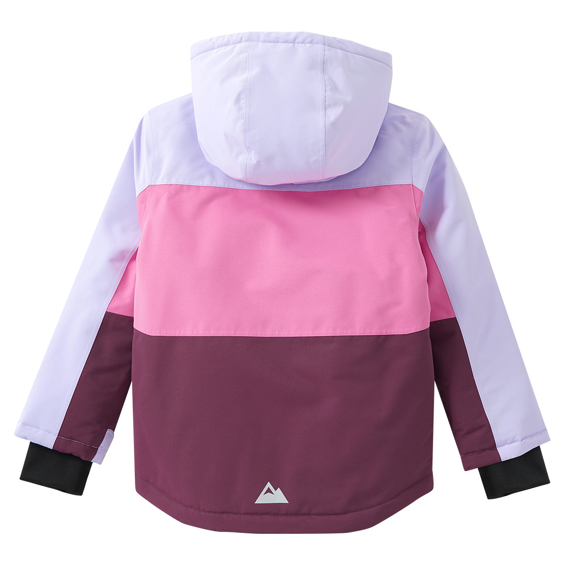 Mädchen Schneejacke mit Farbteilern