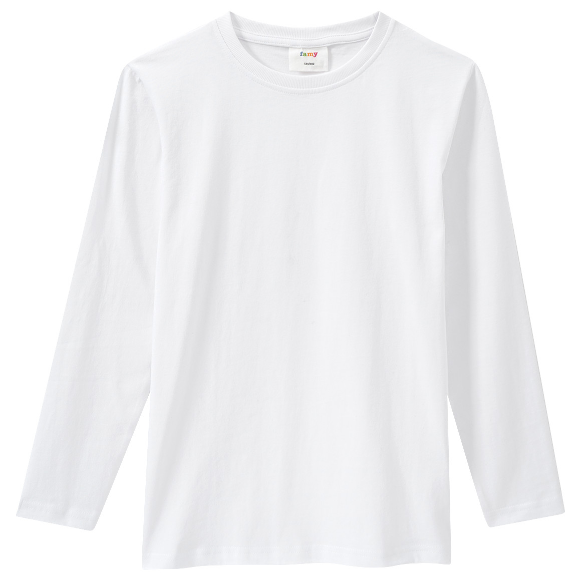 Kinder Langarmshirt im Basic-Look