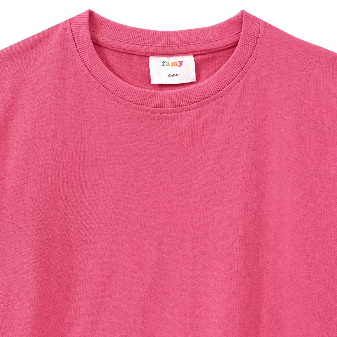 Mädchen Langarmshirt im Basic-Look