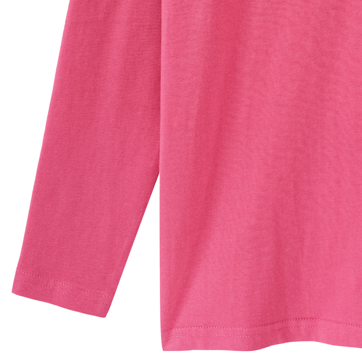 Mädchen Langarmshirt im Basic-Look