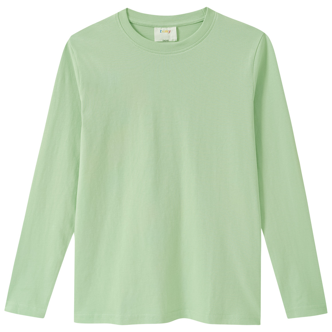 Kinder Langarmshirt im Basic-Look