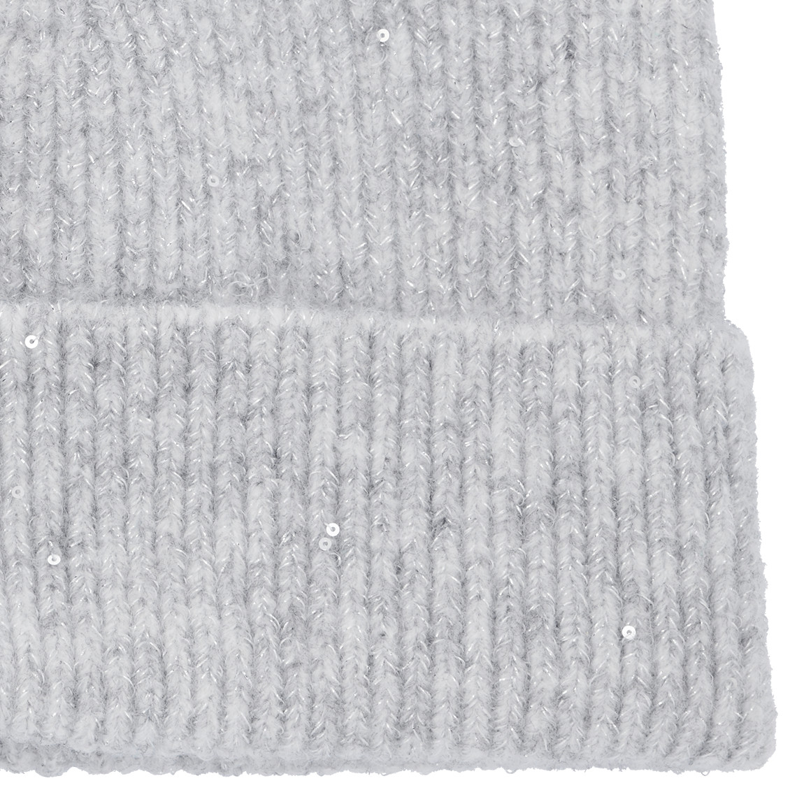 Damesmuts gebreid met effectgaren