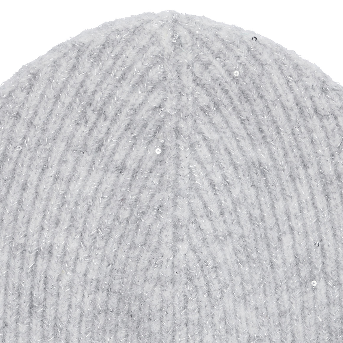 Damesmuts gebreid met effectgaren