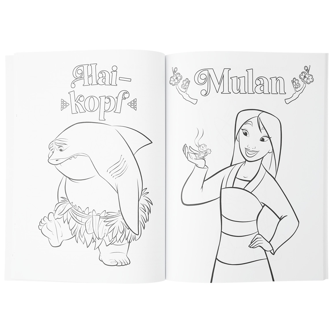 Disney Prinzessin Malbuch mit 64 Seiten