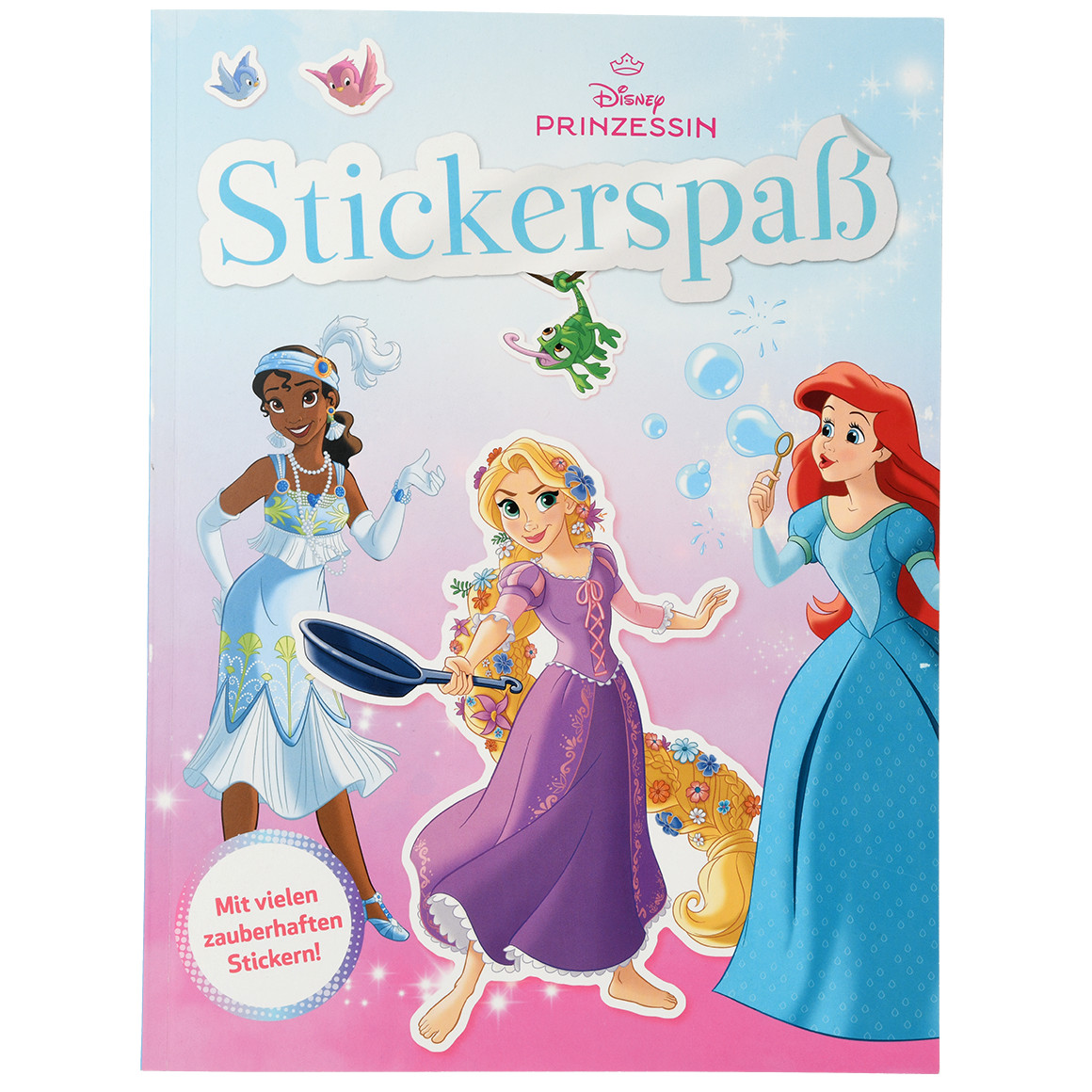 Disney Prinzessin Stickerspaß mit 24 Seiten
