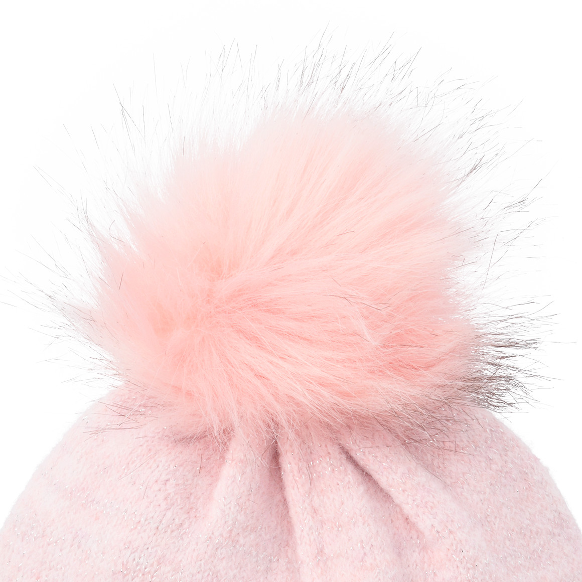 Mädchen Mütze mit Glitzer-Optik