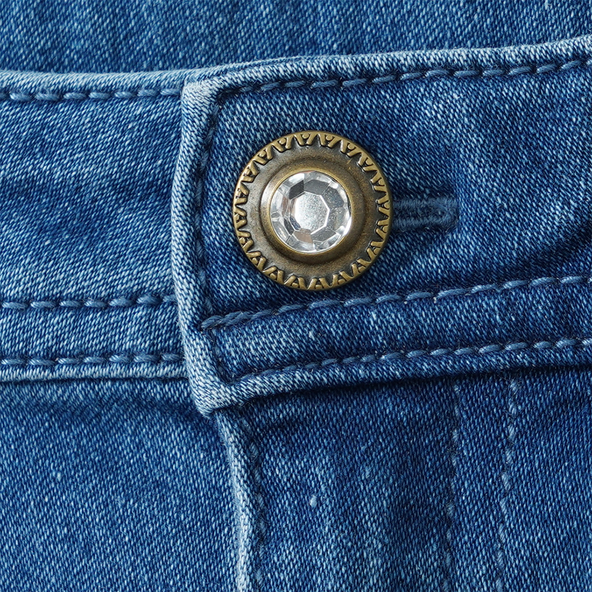 Mädchen Jeans mit geprägten Herzen