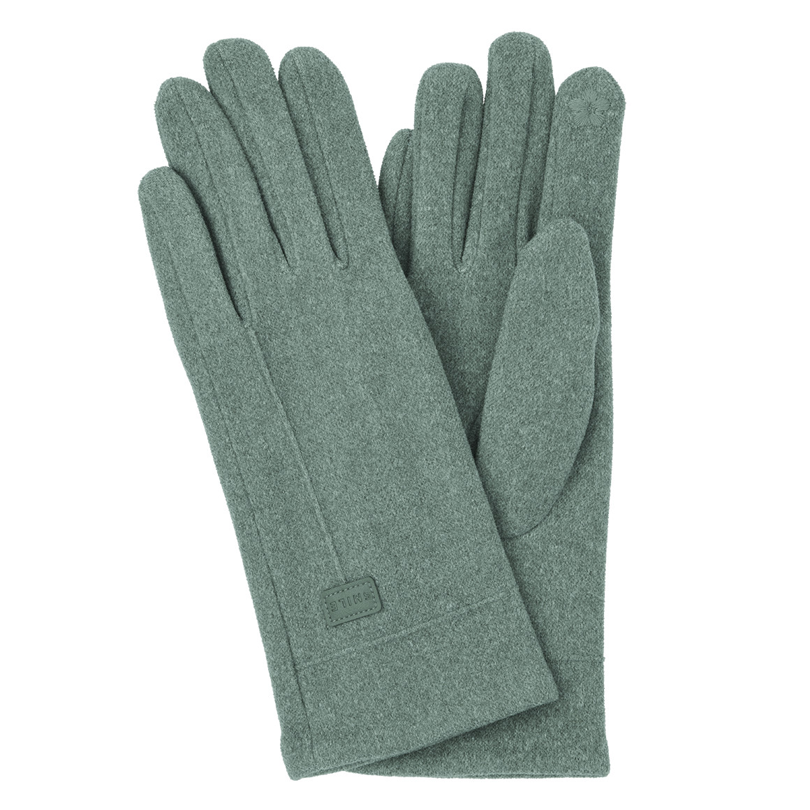 Damen Handschuhe in Melange-Optik