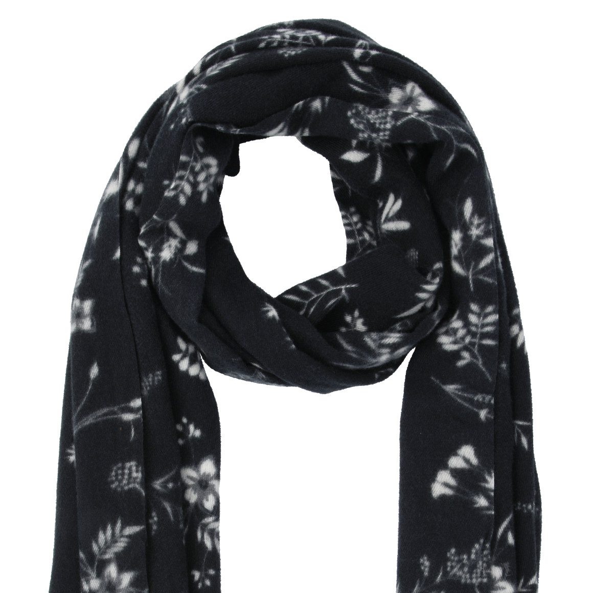 Damen Winterschal mit Fransen