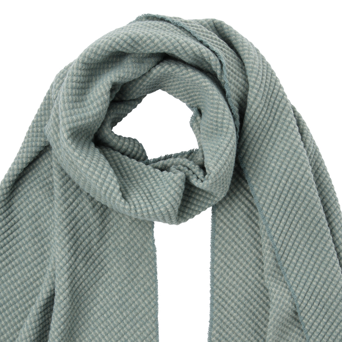 Damen Winterschal mit Waffelstruktur