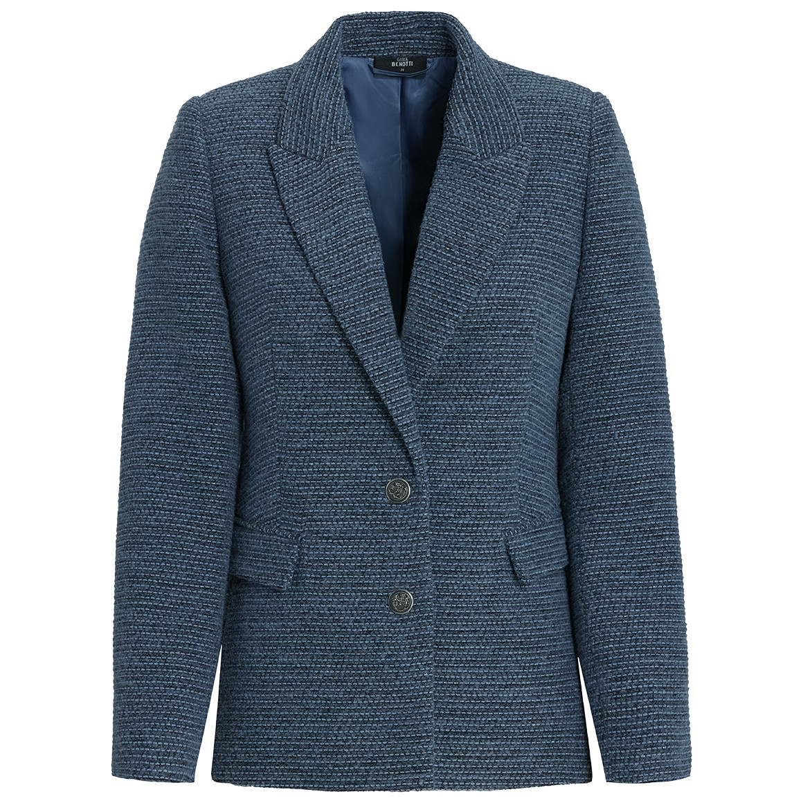 Damen Blazer in Bouclé-Optik