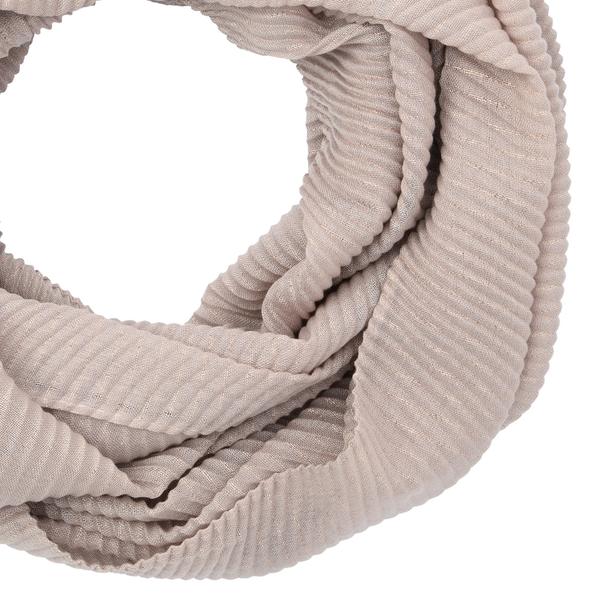 Damen Rundschal mit Effektgarn