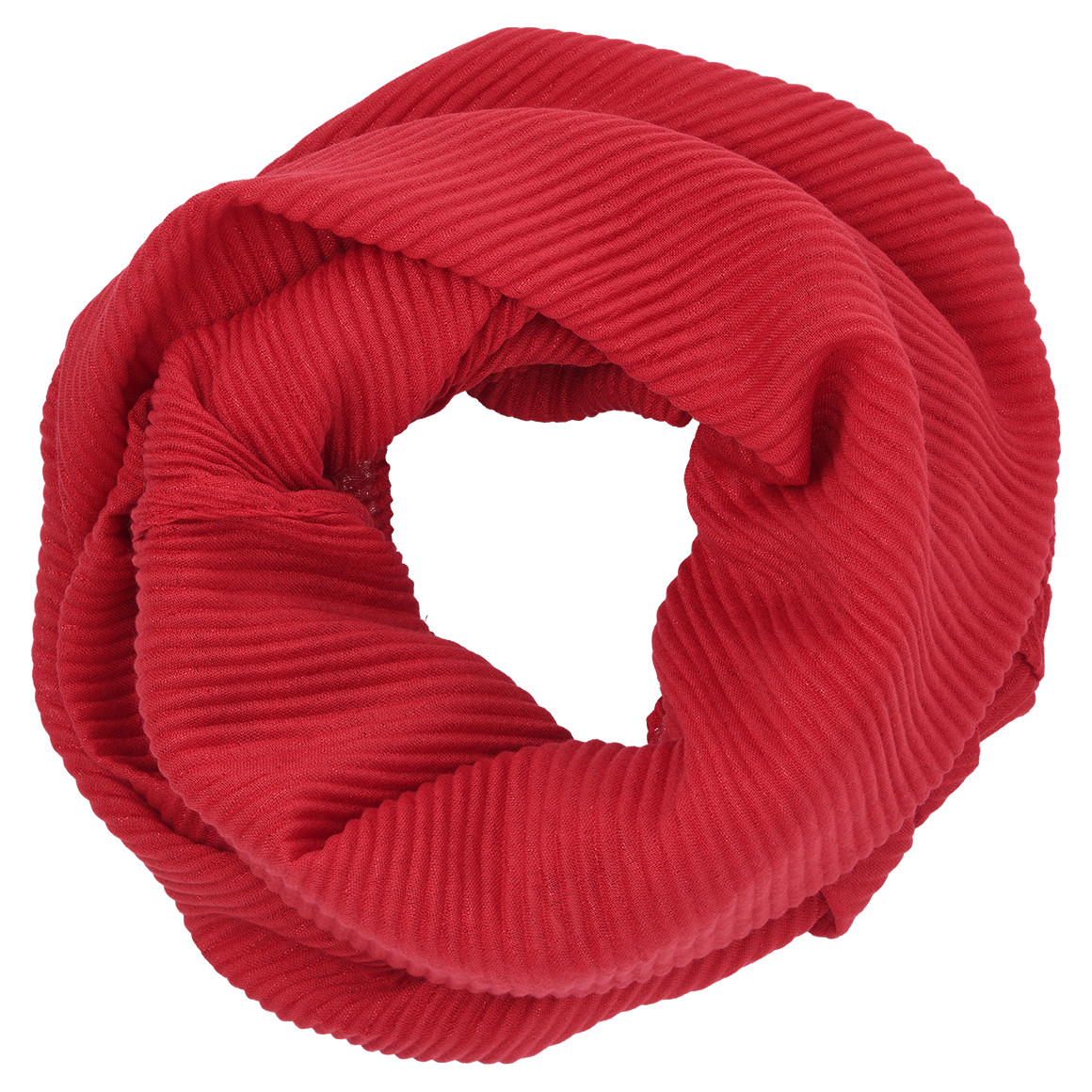 Damen Rundschal mit Effektgarn