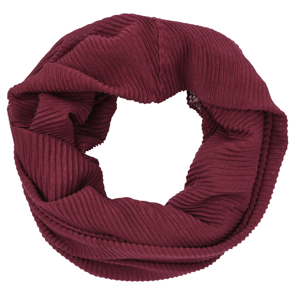 Damen Rundschal mit Effektgarn