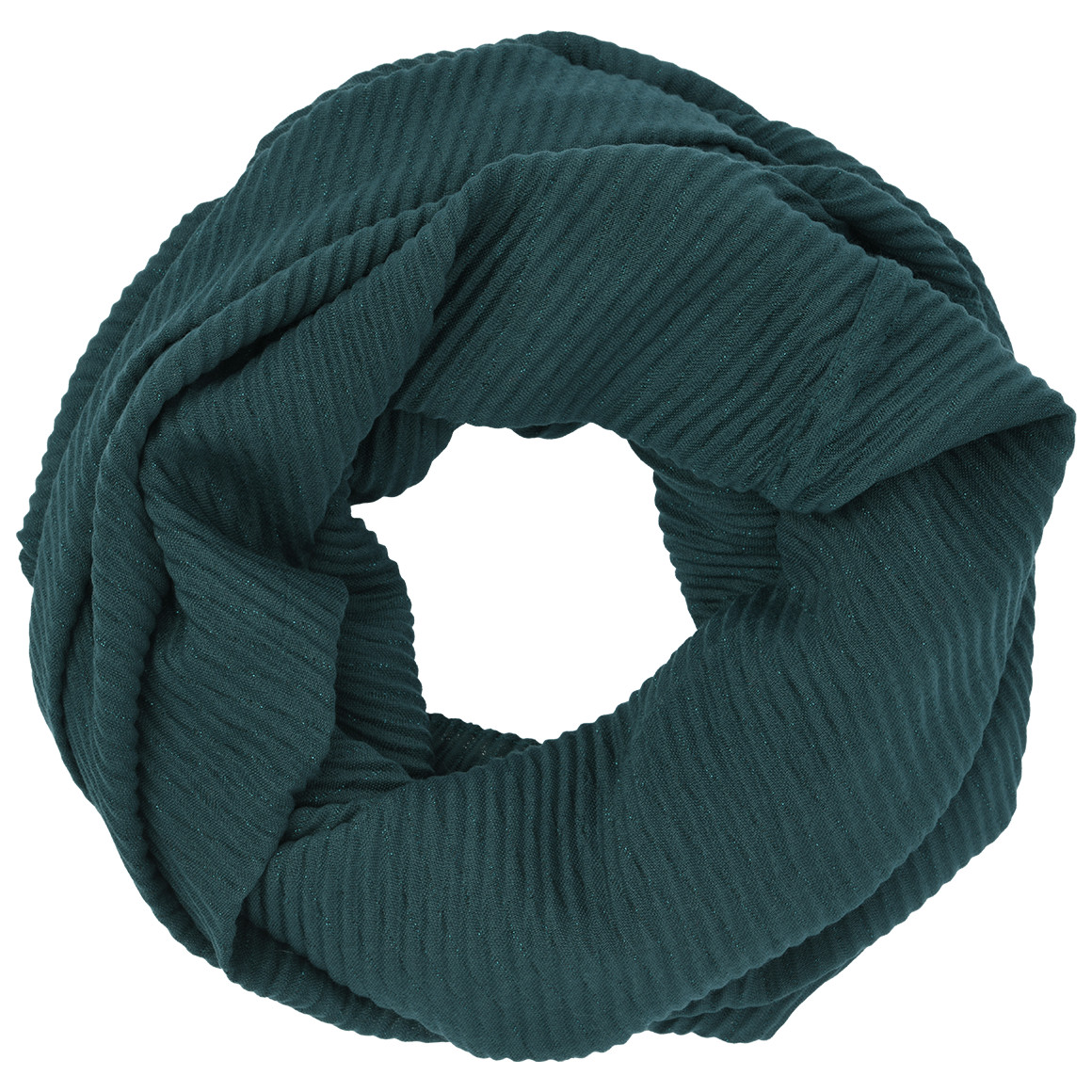 Ronde sjaal met fantasiegaren voor Dames