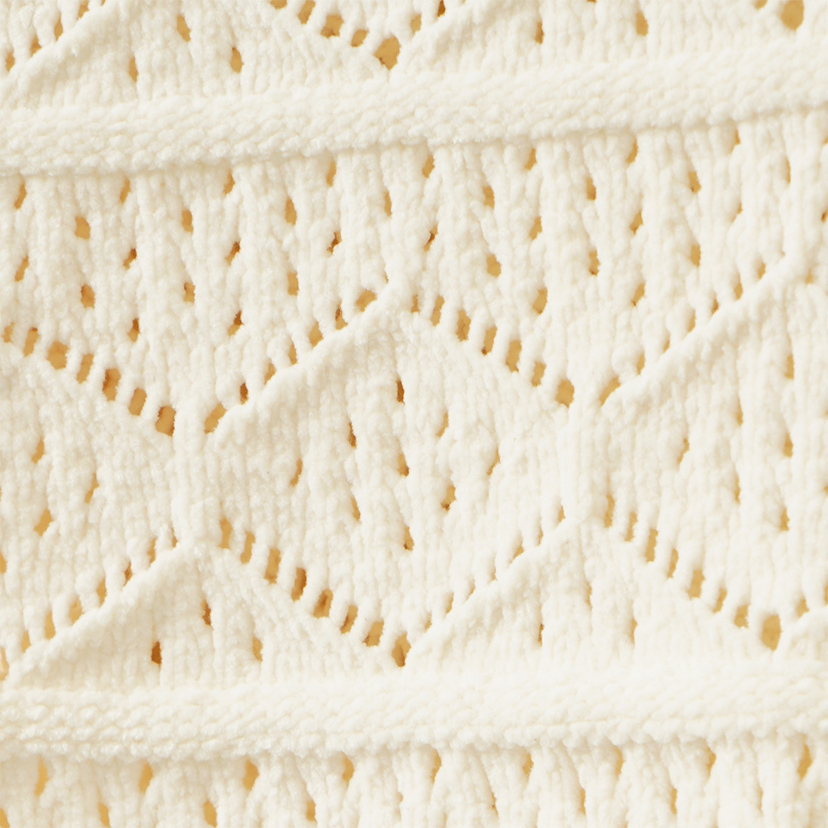 Meisjes gebreide trui met structuurpatroon