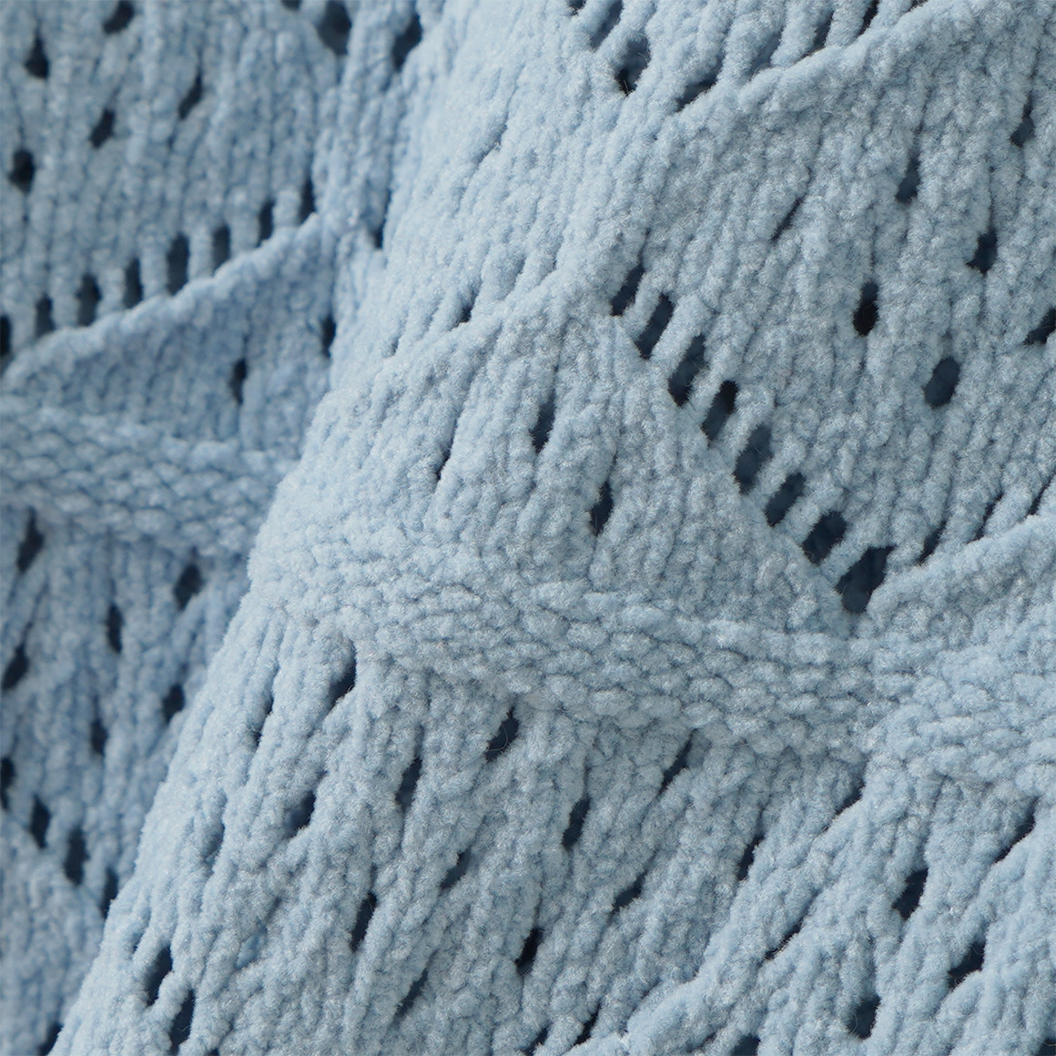 Meisjes gebreide trui met structuurpatroon