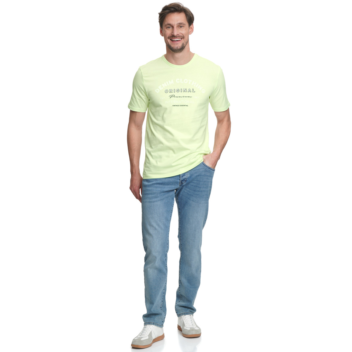 Heren T-shirt met print